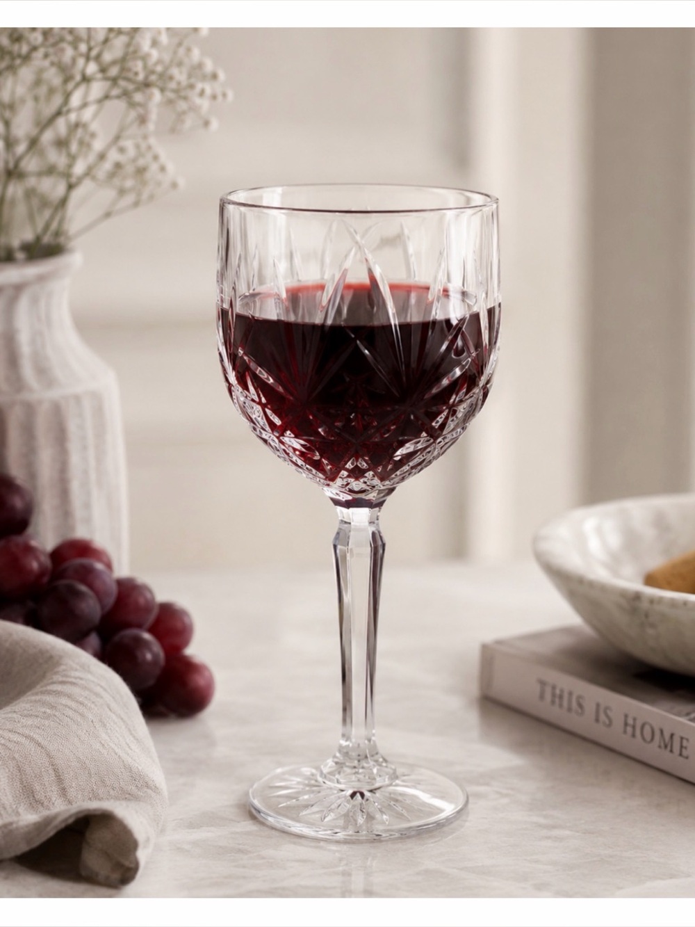 WATERFORD • Marquis Crystal Goblet Wine Glass
